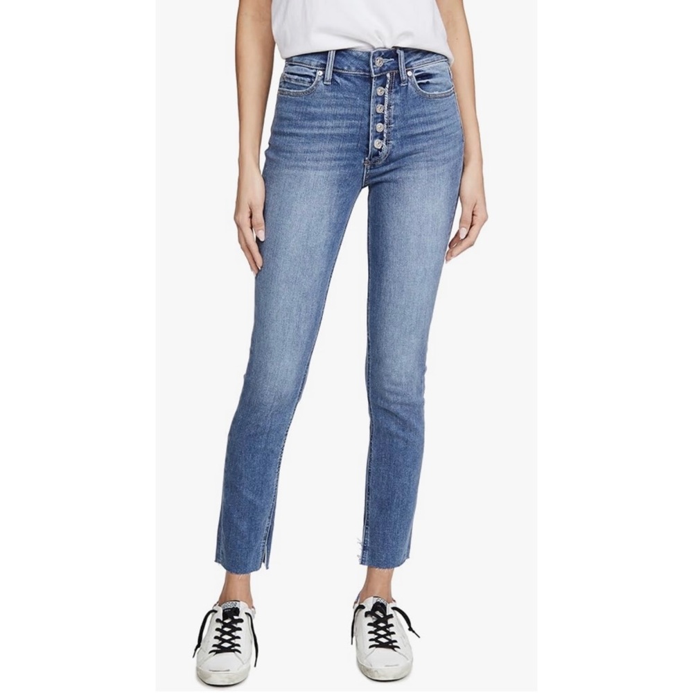 Paige Margot Skinny Jeans High Rise Women Blue Size 29 $218